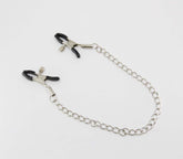Love In Leather Chain Joined Womens Nipple Clamps - Default Title - Nipple and Clit Clamps